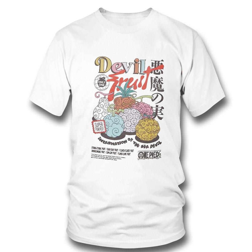 One Piece Devil Fruit Shirt Hoodie