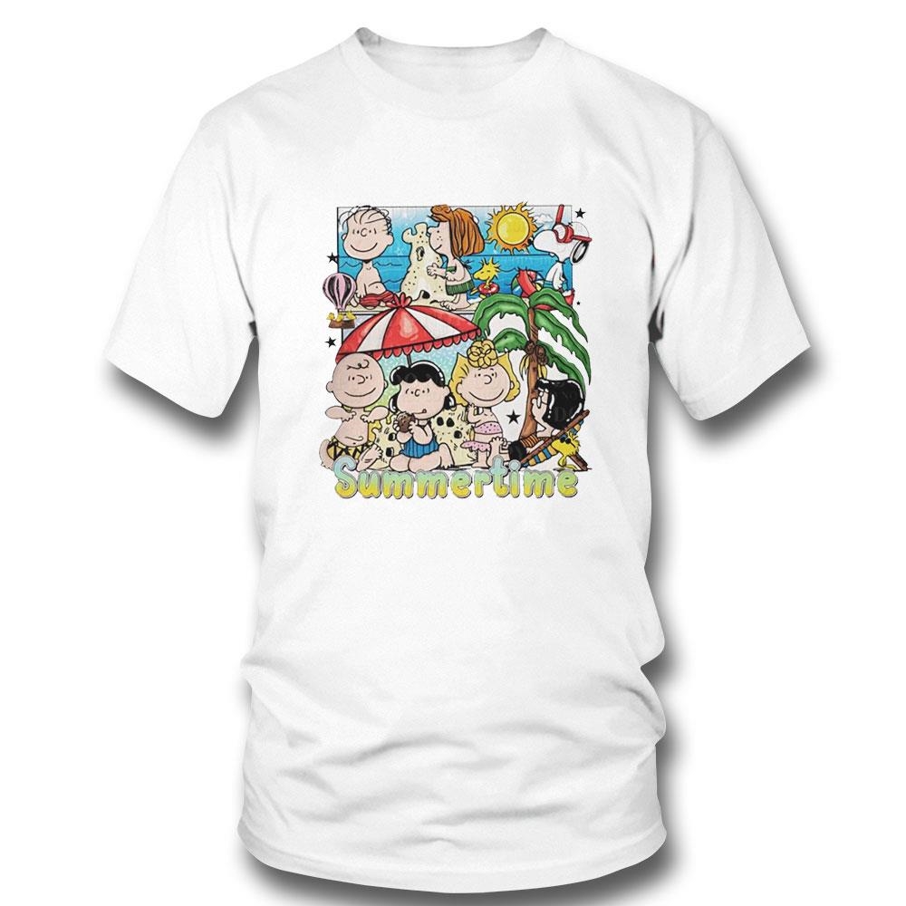 Peanuts Characters Summertime Shirt Hoodie