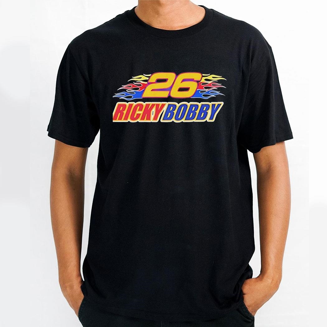Ricky Bobby 26 Nascar Talladega Nights Movie Logo Shirt Hoodie