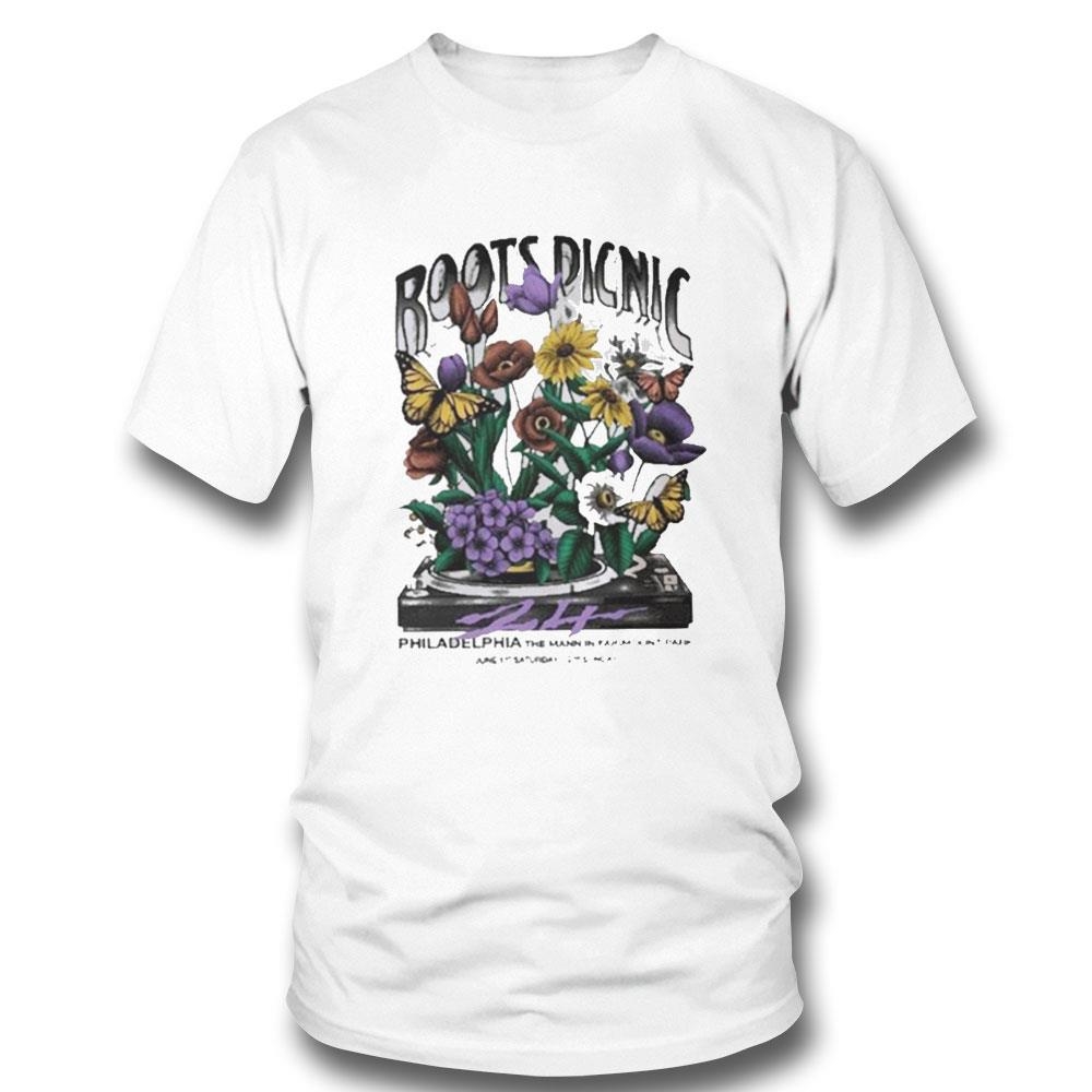 Roots Picnic Flowers 2024 Tee Hoodie
