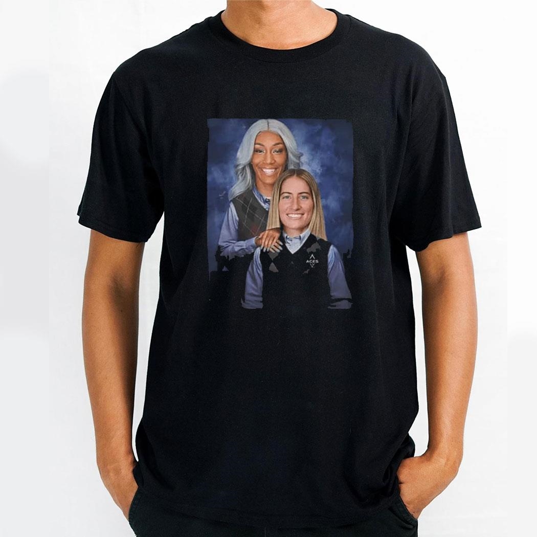 Step Sisters Aja Wilson And Kate Martin Shirt Hoodie