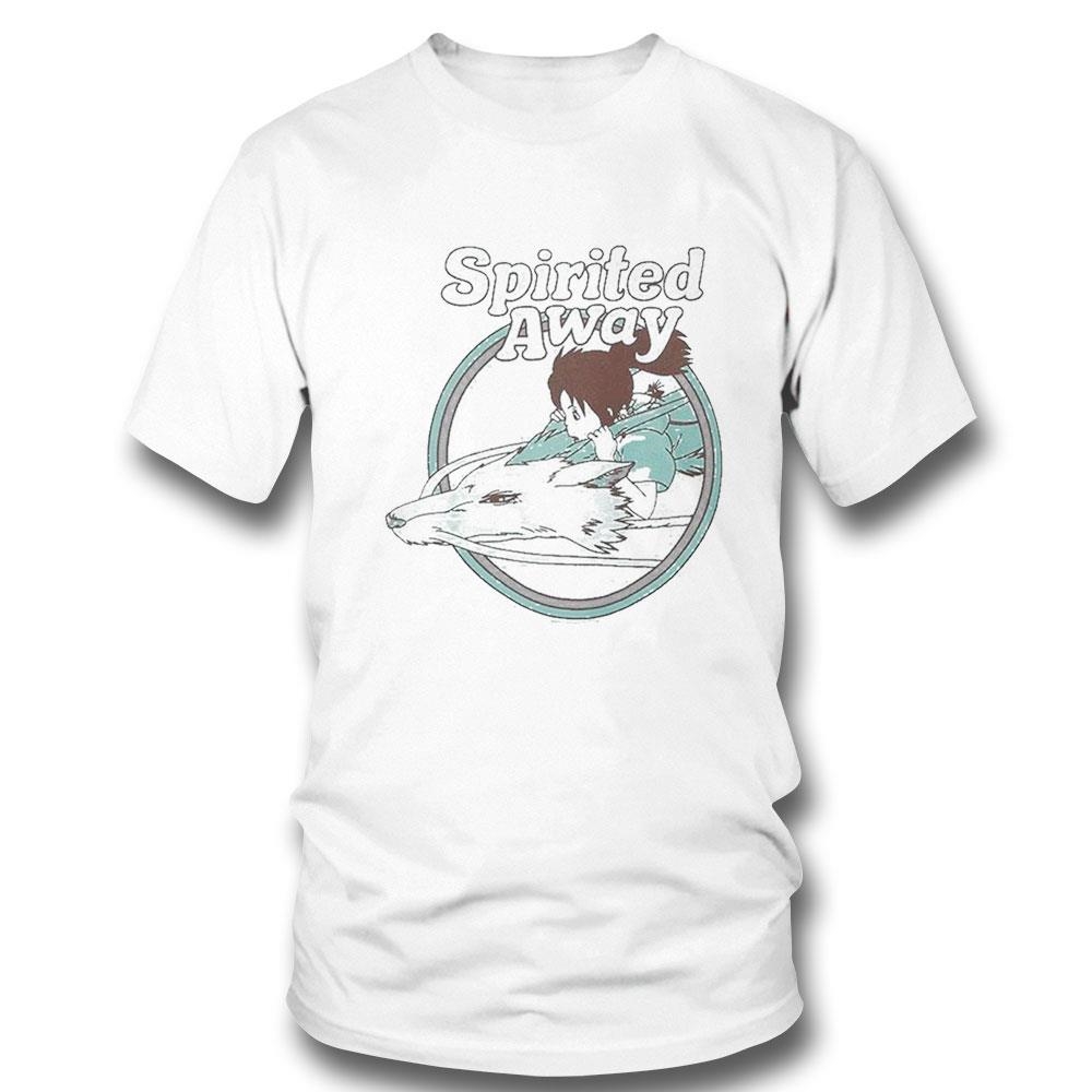 Studio Ghibli Spirited Away Haku Chihiro Tonal Portrait Shirt Hoodie