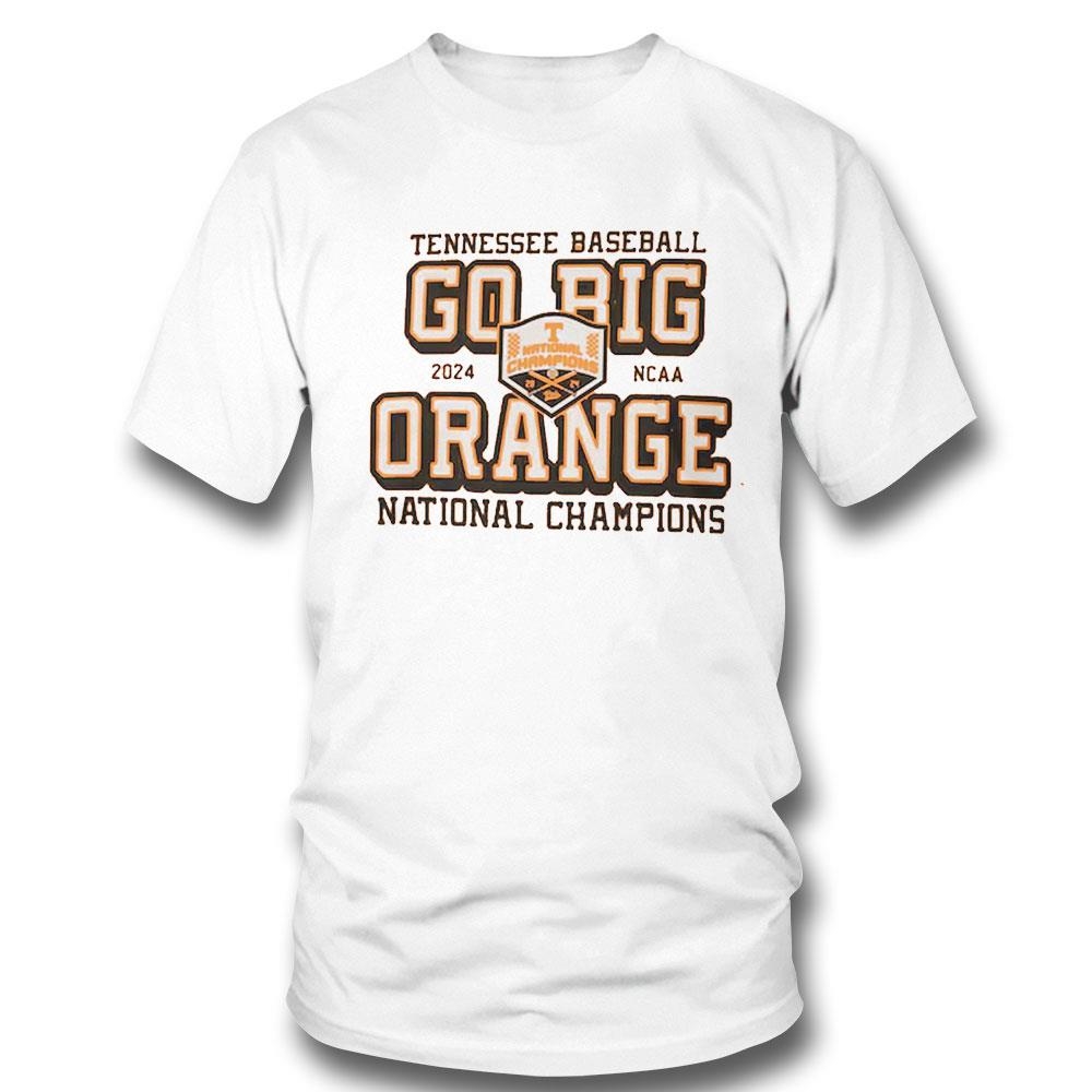 Tennessee Volunteers Champion 2024 Ncaa Mens Baseball College World Series Champions Go Big Shirt