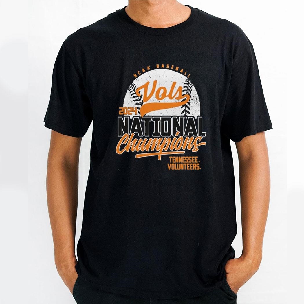 Tennessee Volunteers Ncaa Mens Baseball College World Series Champions 2024 Vintage Shirt Hoodie
