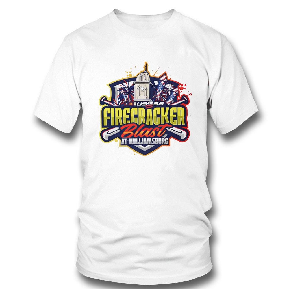 Usssa Virginia Fast Pitch Firecracker Blast At Williamsburg 2024 Tee Hoodie