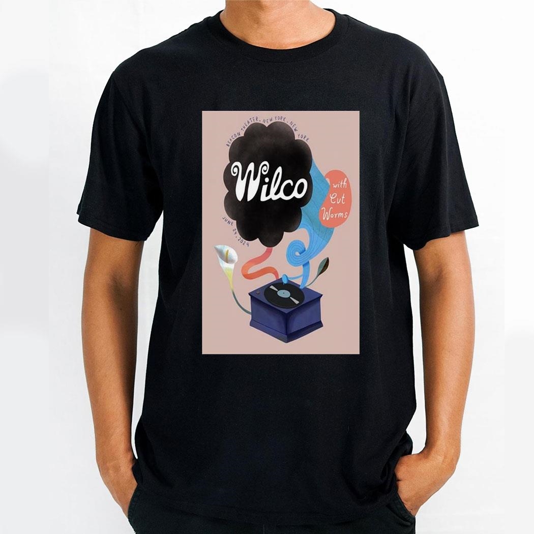 Wilco June 24 2024 Beacon Theater New York Ny Poster Shirt Hoodie