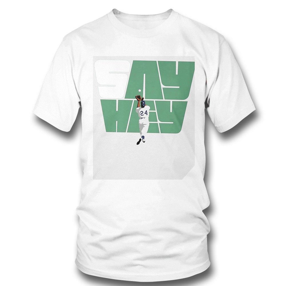 Willie Mays Say Hey Art Shirt Hoodie