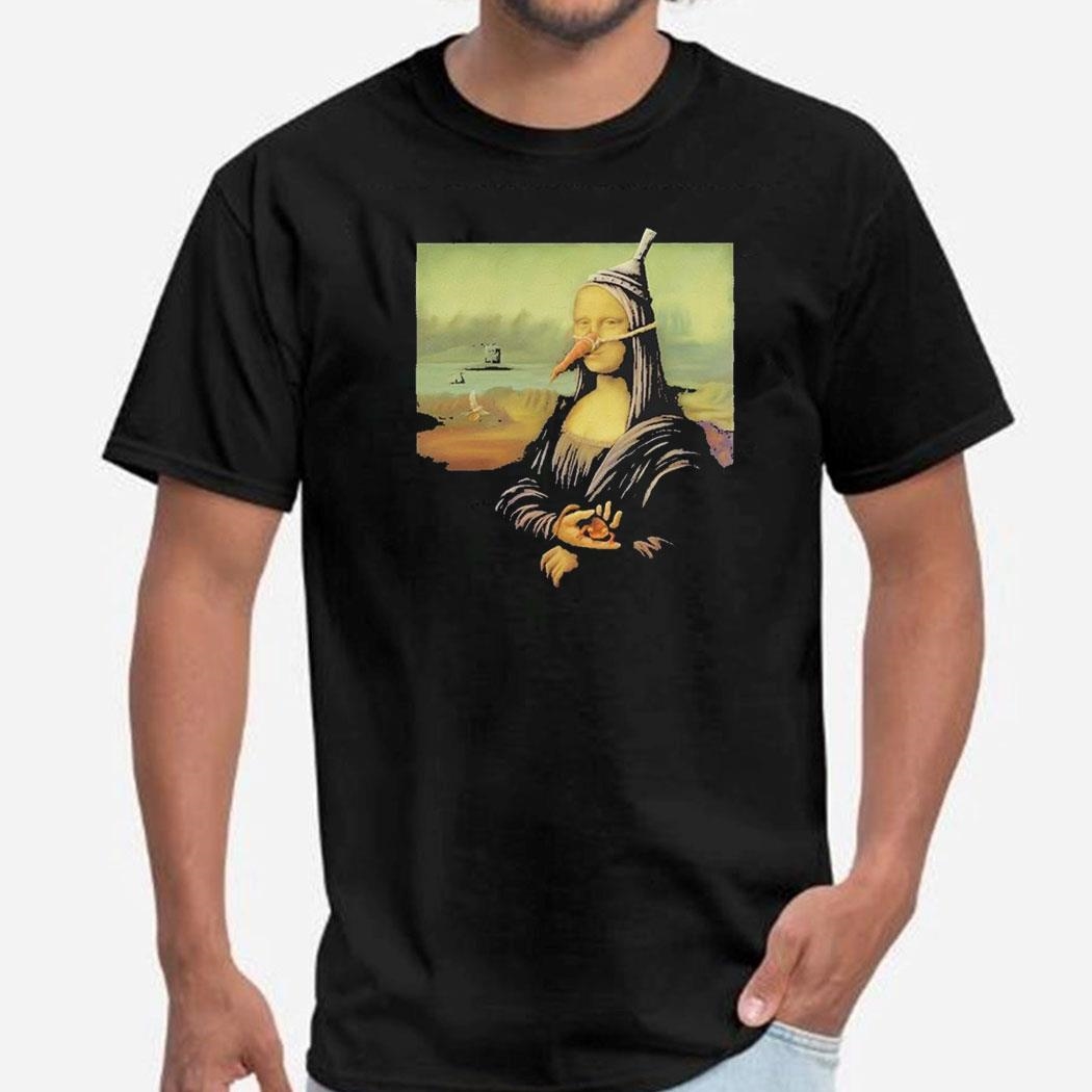 A Bewitching Smile Mona Lisa Meme Shirt Hoodie