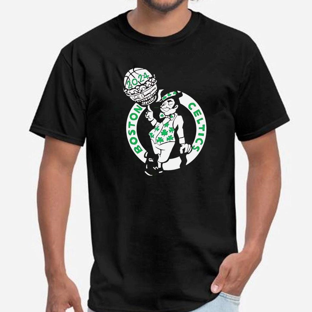 Boston Celtics 2024 World Champions Mascot Logo Shirt Hoodie