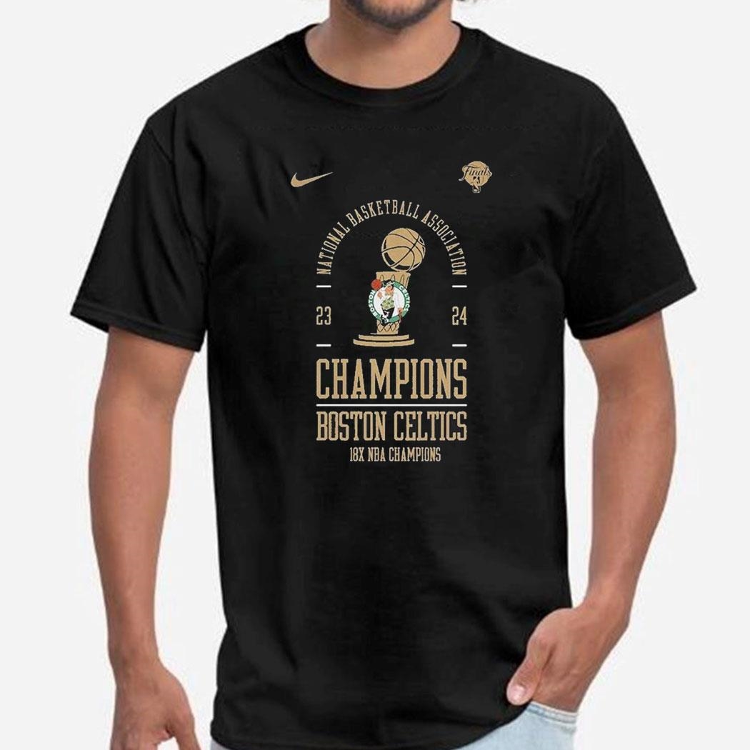 Boston Celtics Nike Toddler 18 Time Nba Finals Champions Locker Room Shirt