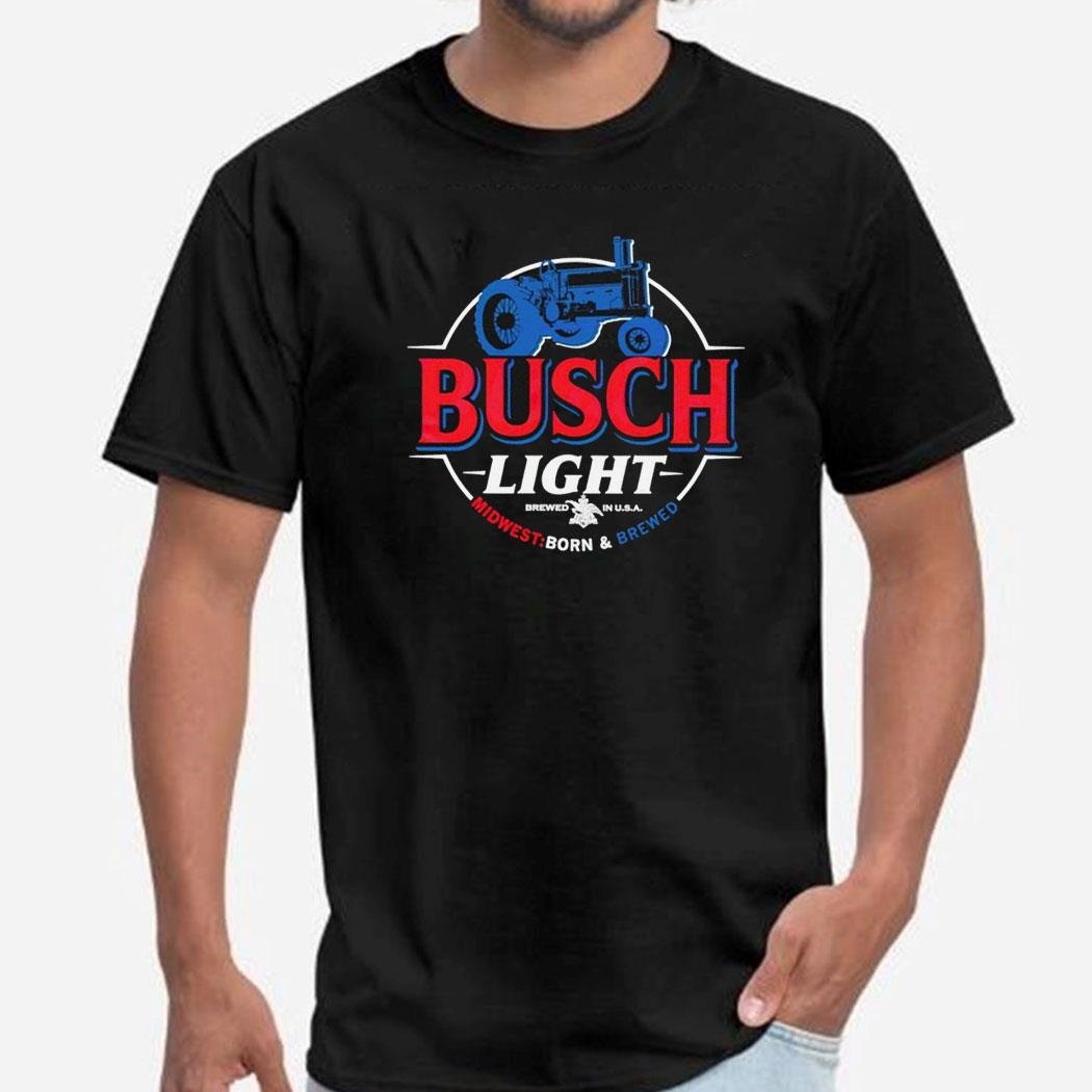 Busch Light Midwest Born And Brewed Shirt Hoodie
