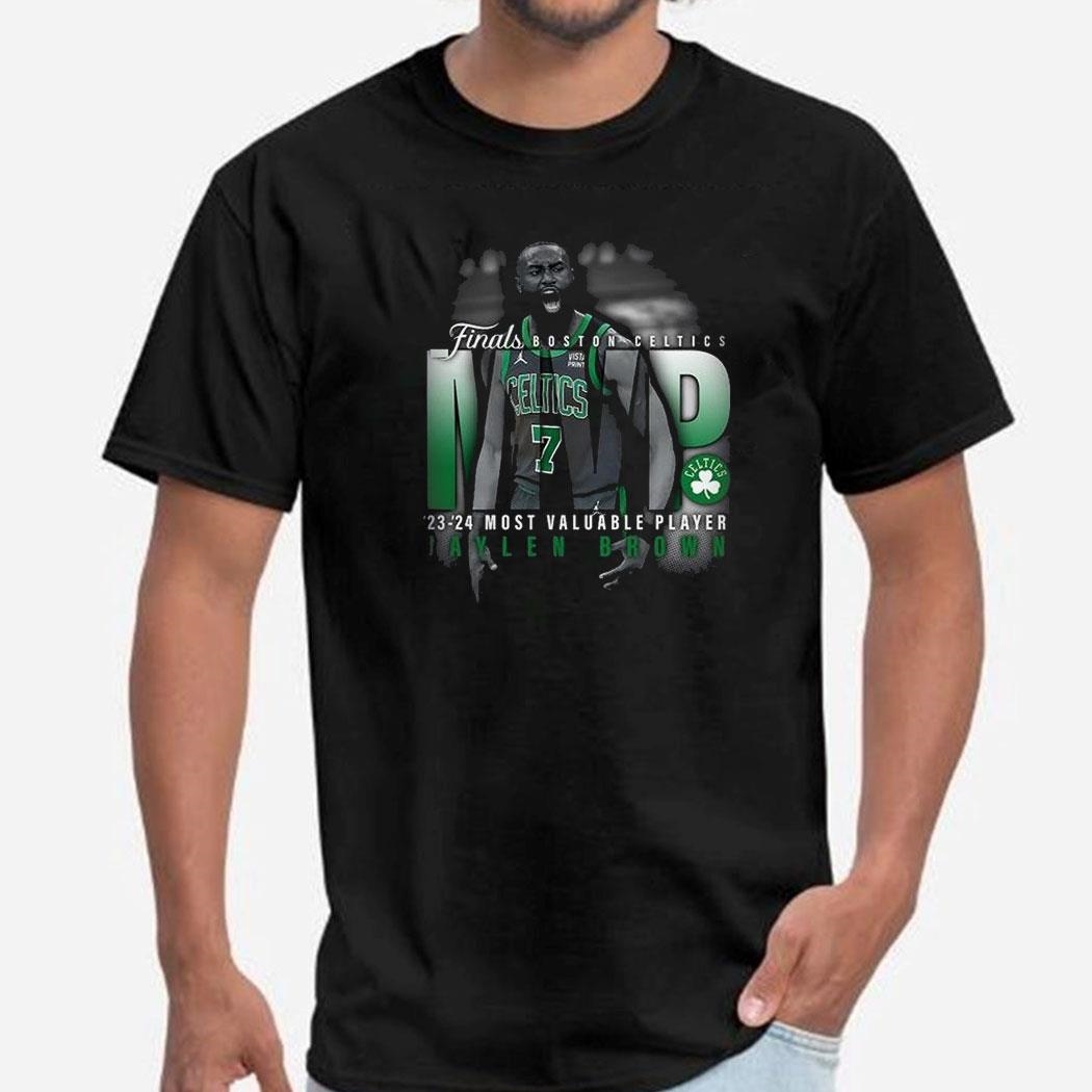 Celtics Finals 2024 Most Valuable Player Mvp Jaylen Brown Shirt