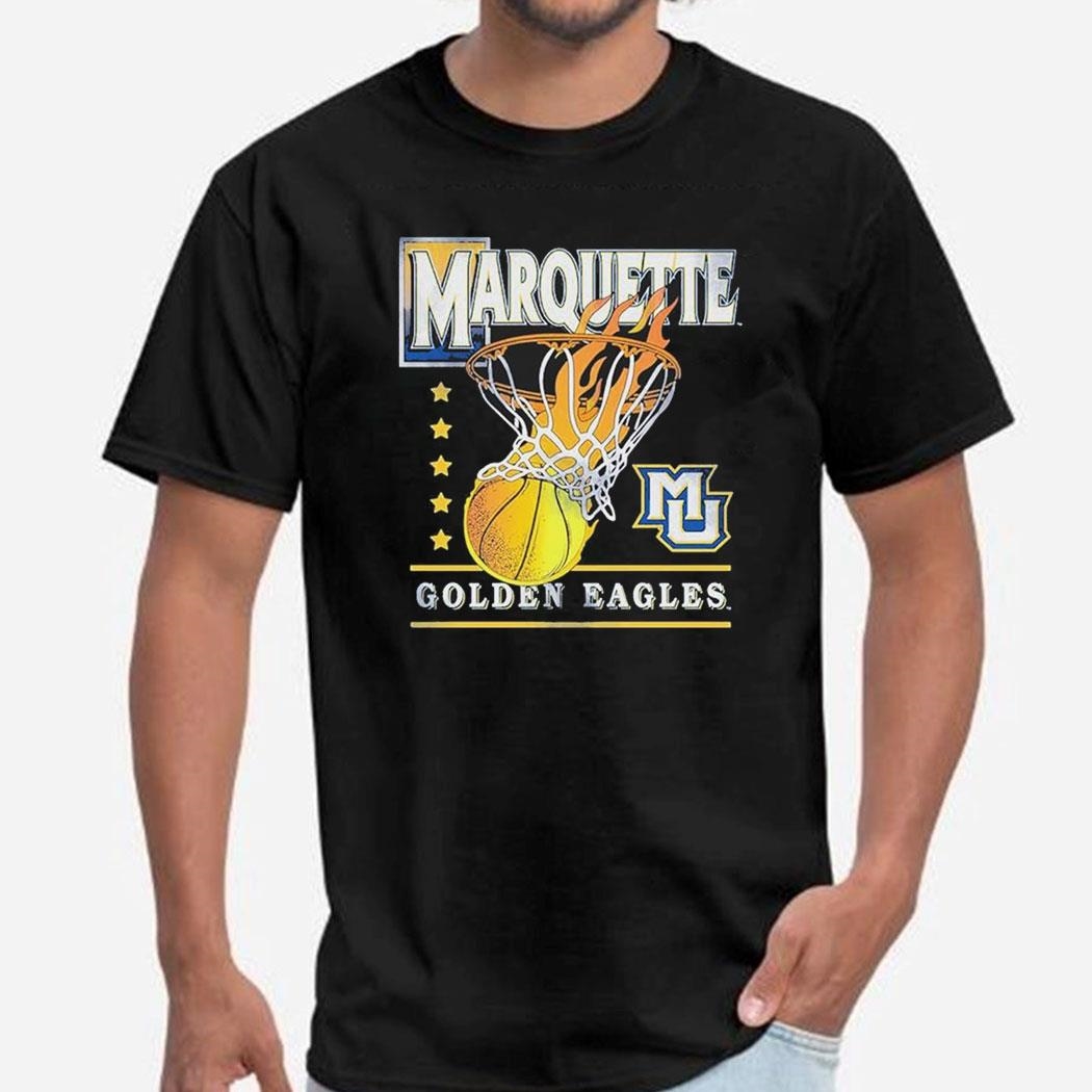 Marquette Hoops Golden Eagles 2024 Tee Ls Shirt