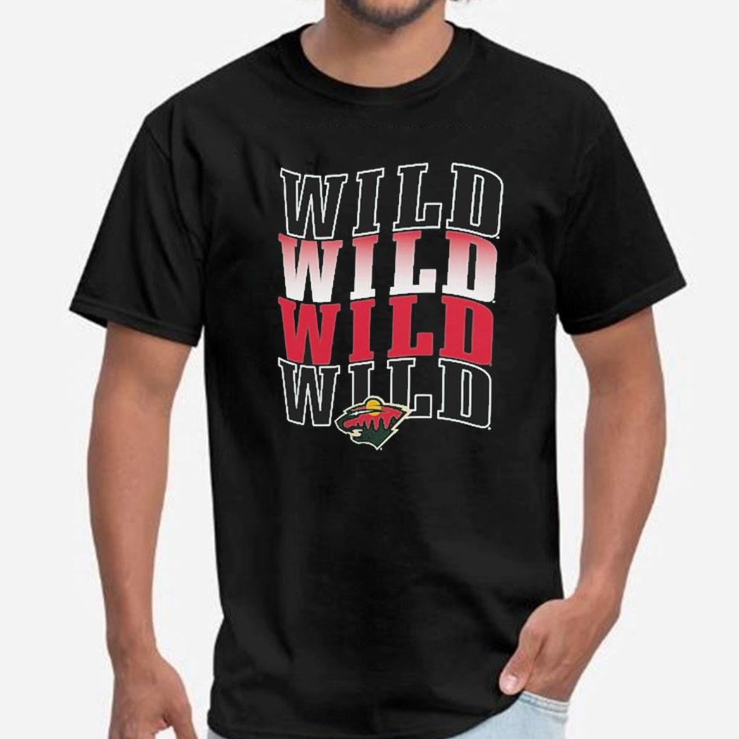 Minnesota Wild Starter Four Team Name Logo Shirt