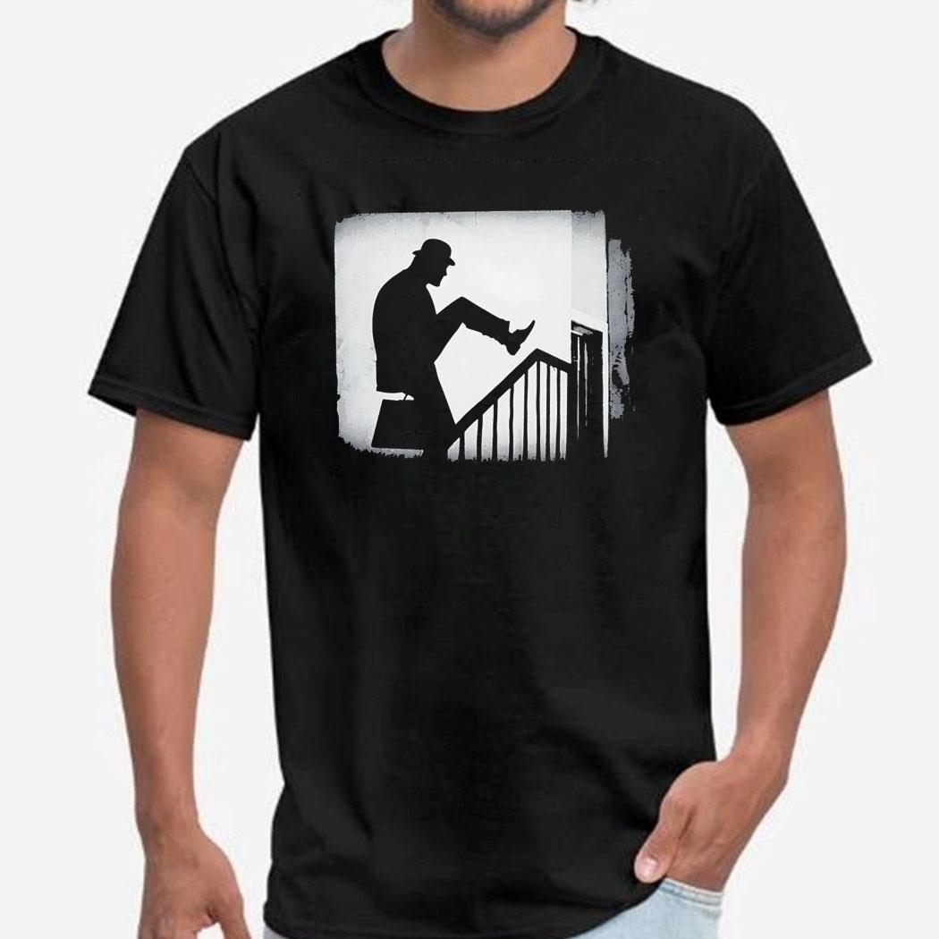 Monty Python’s Ministry Of Silly Walks Skit Style Of Nosferatu’s Shadow Tee Ls Shirt
