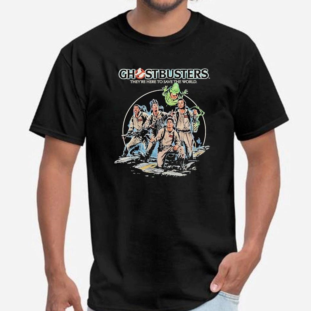 Ghostbusters Tm Theyre Here To Save The World Shirt