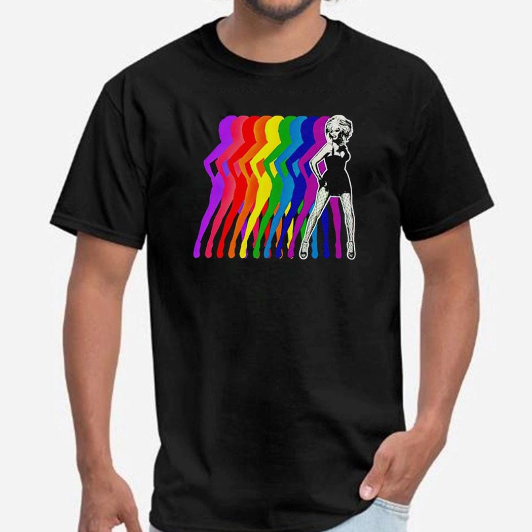 Rupaul Pride Shadow Tee Hoodie