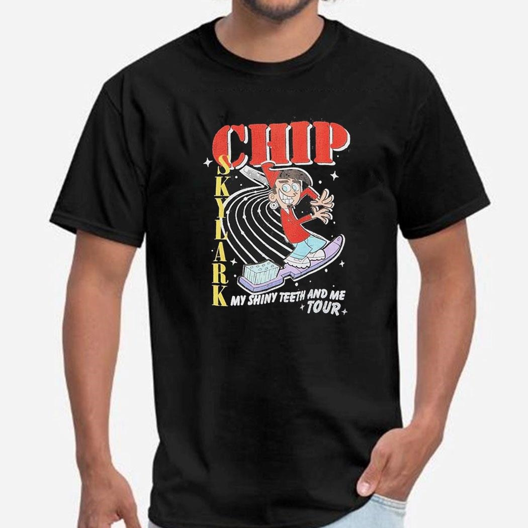 The Fairly Oddparents Chip Skylark Shiny Teeth Tour Shirt