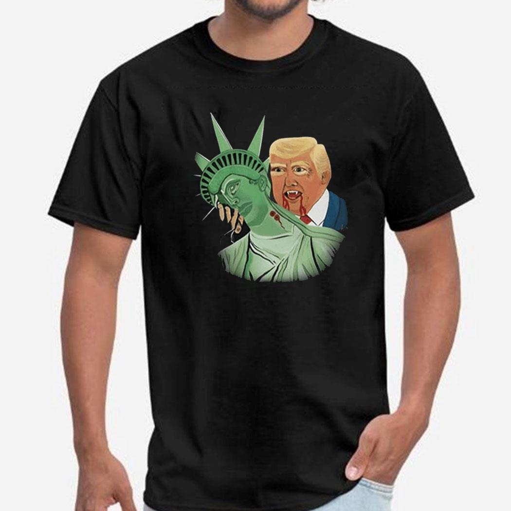 Trump Blood Sucker Tee Ls Shirt