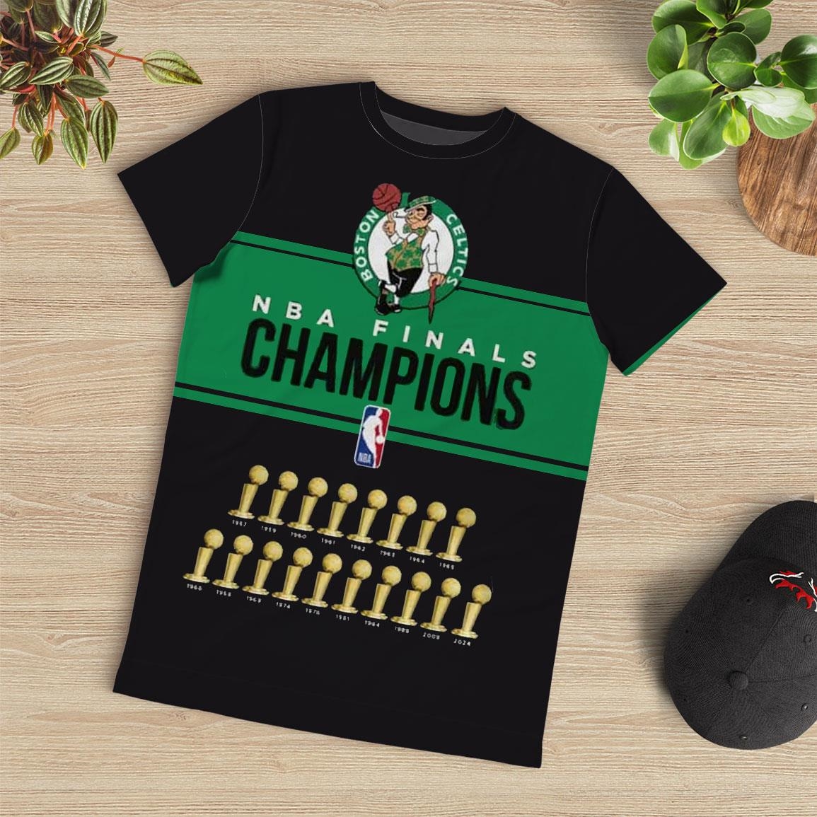 Boston Celtics Finals 2024 18x Champions Different Here Shirt