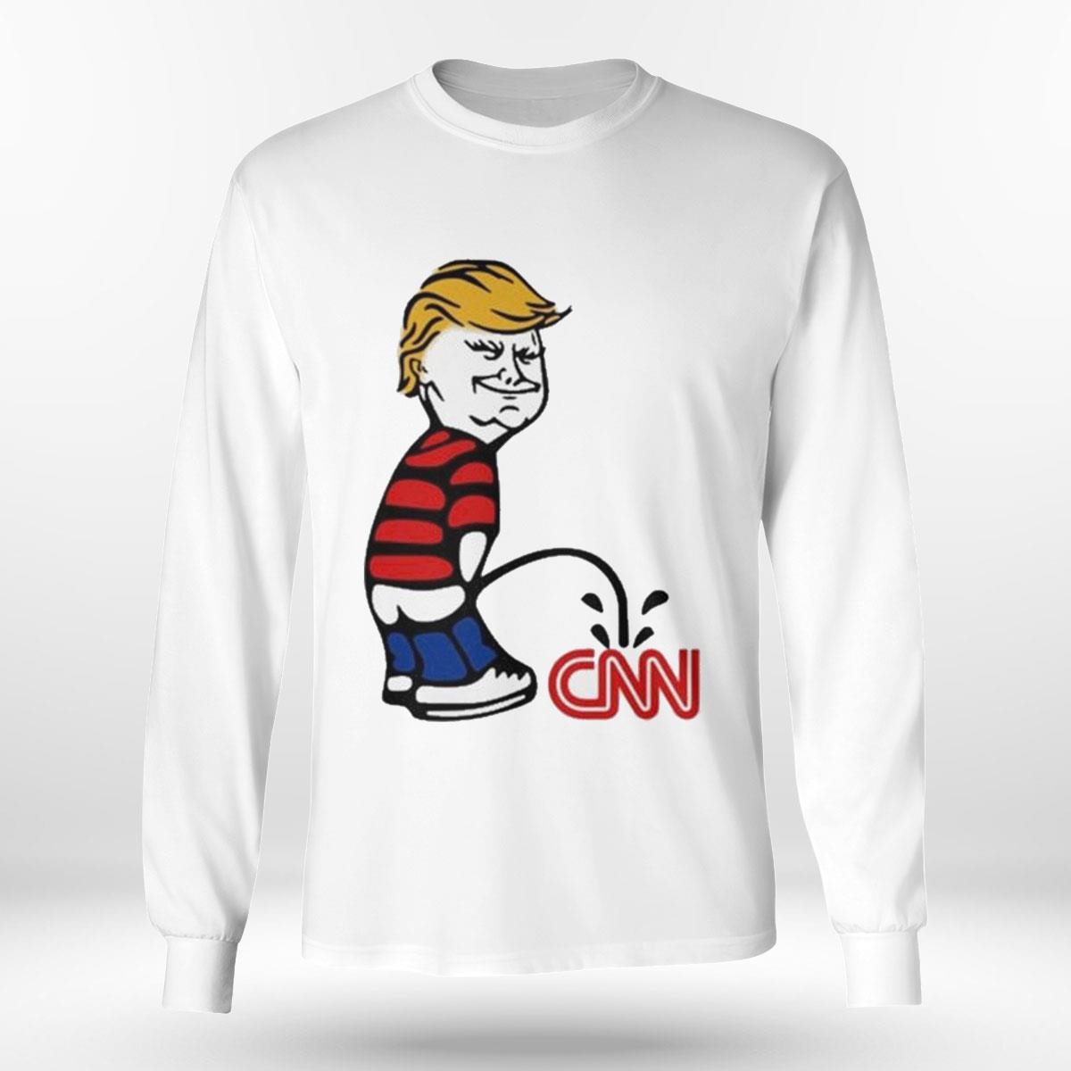 Donald Trump Piss On Cnn Fake Shirt Hoodie Donald Trump Piss On Cnn Fake Shirt Hoodie