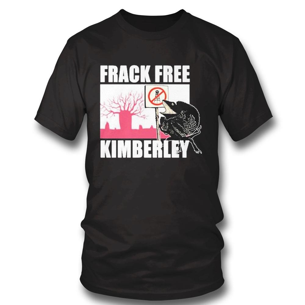 Envirokimberley Frack Free Kimberley Lizard Shirt Hoodie