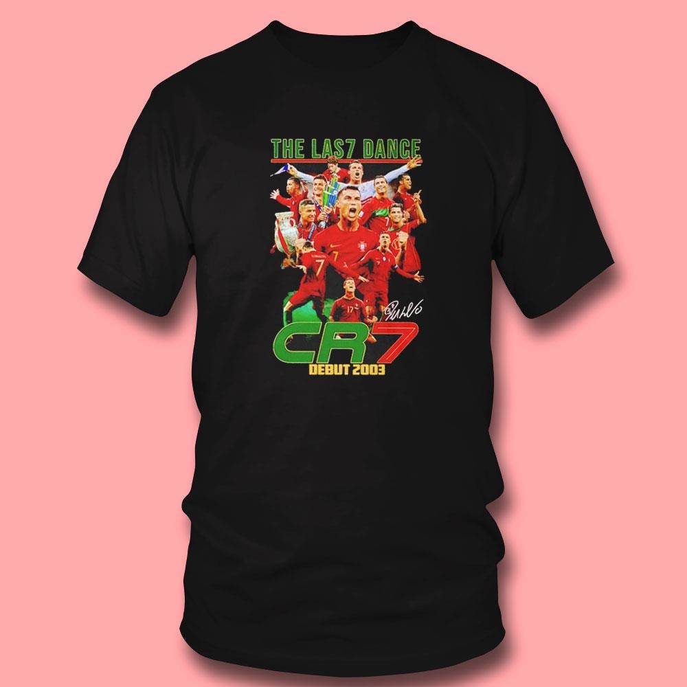 Euro 2024 The Last Dance Cr7 Debut 2003 Shirt Hoodie