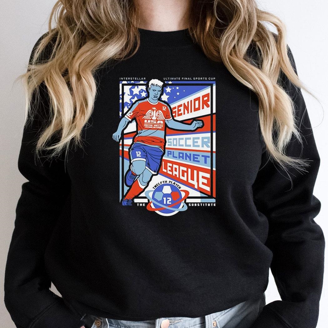 Interstellar Ultimate Final Sports Cup Senior Soccer Planet League Logo Shirt Hoodie
