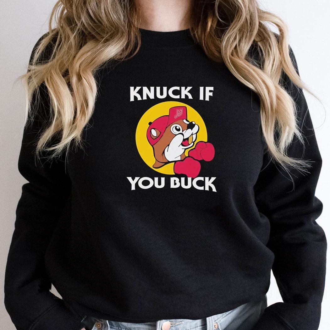 Knuck If You Buck Buc Ees Logo Shirt Hoodie