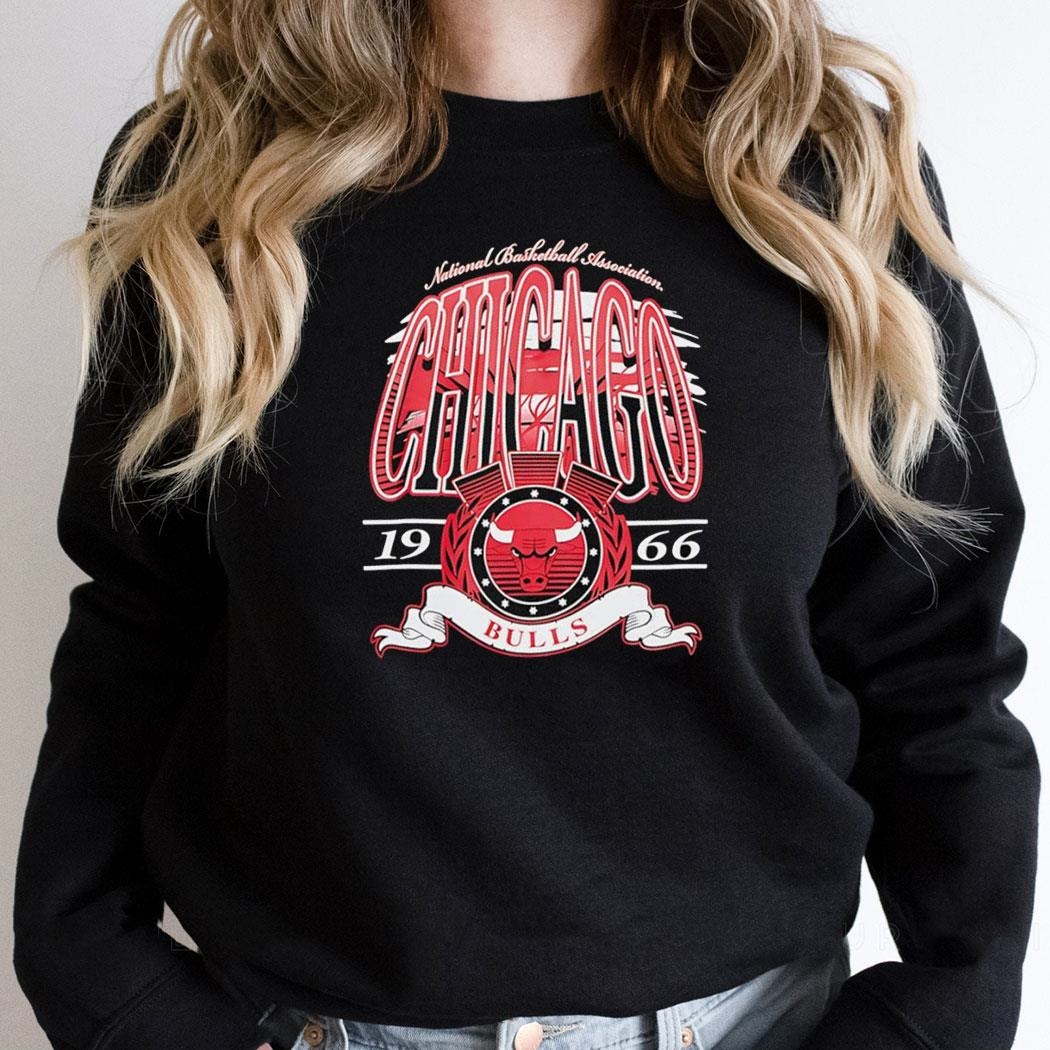 National Basketball Association Chicago Bulls 1966 Retro Shirt