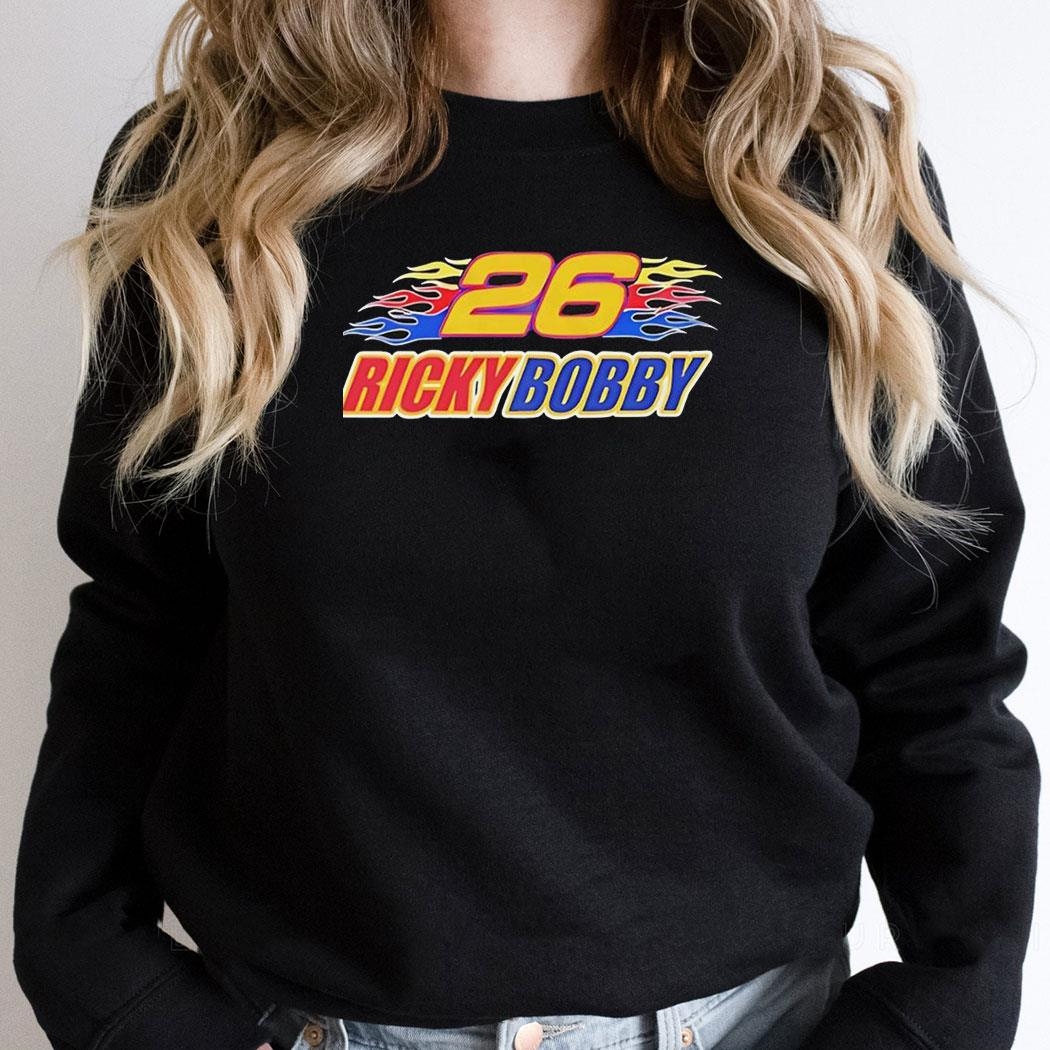 Ricky Bobby 26 Nascar Talladega Nights Movie Logo Shirt Hoodie
