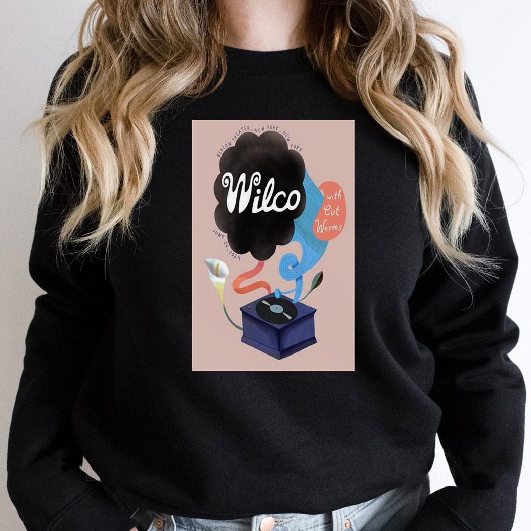 Wilco June 24 2024 Beacon Theater New York Ny Poster Shirt Hoodie