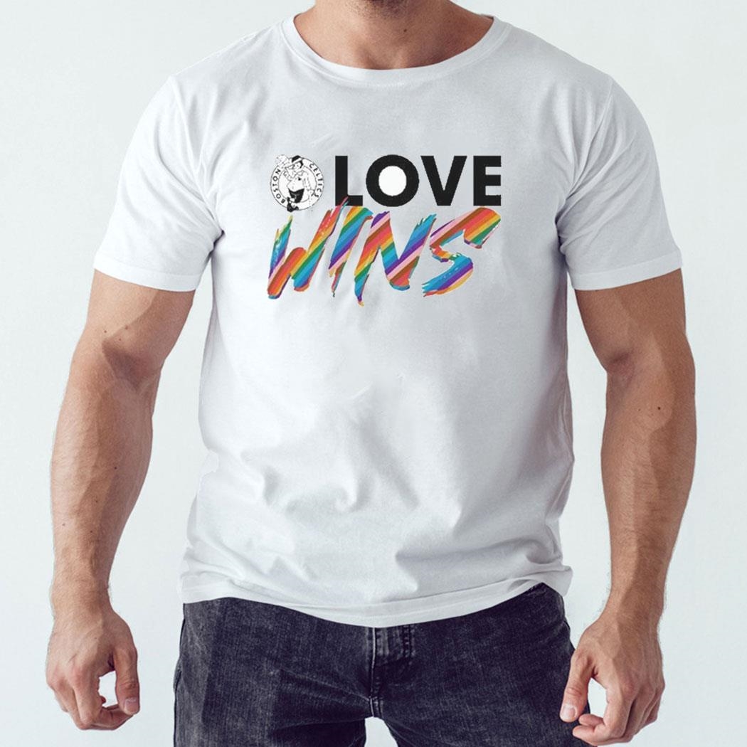 Celtics Love Wins Pride Shirt