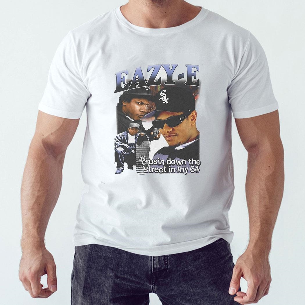 Eazy E Crusin Down The Street In My 64 Shirt Hoodie