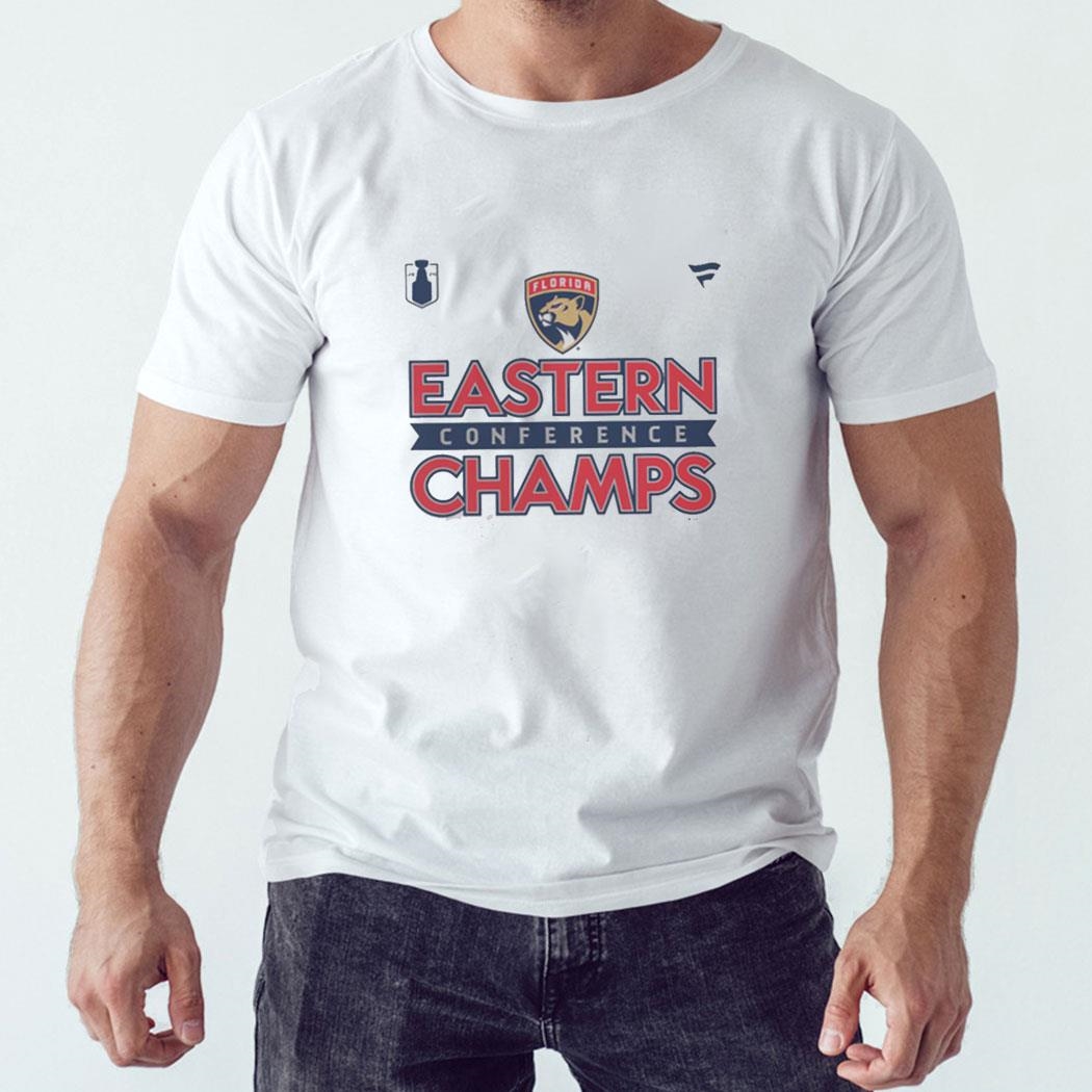 Florida Panthers 2024 Eastern Conference Champions Locker Room Tee Hoodie