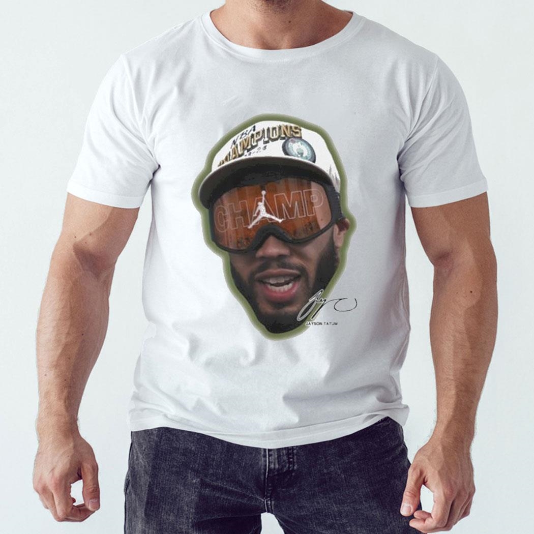 Jayson Tatum Wears Jumpman Goggles Shirt Hoodie