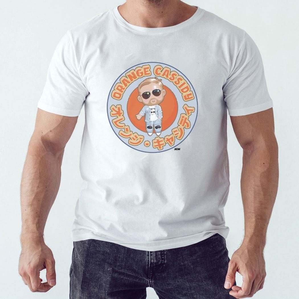 Orange Cassidy Chibi Kids Shirt