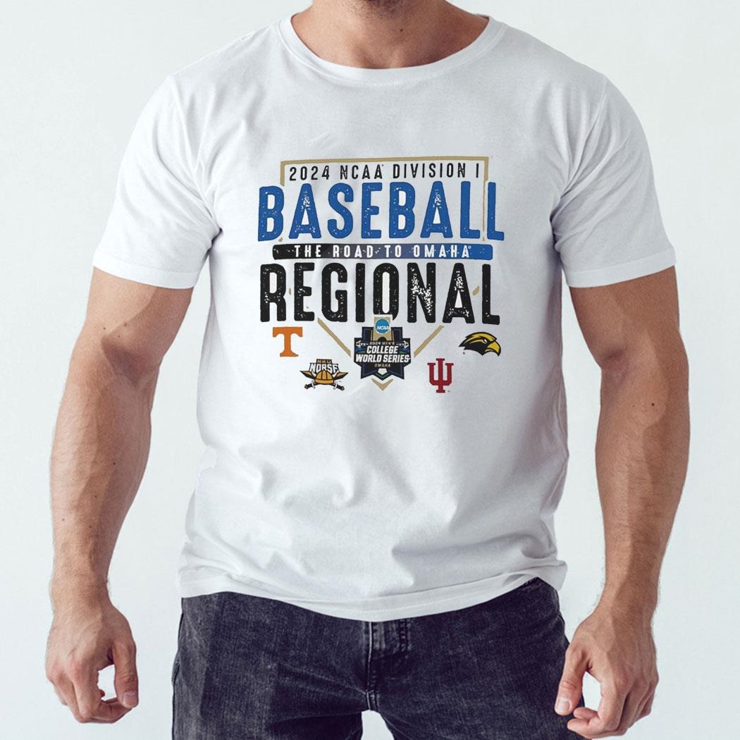Regional The Road To Omaha Tennessee 2024 Ncaa Division I Baseball Tee Hoodie