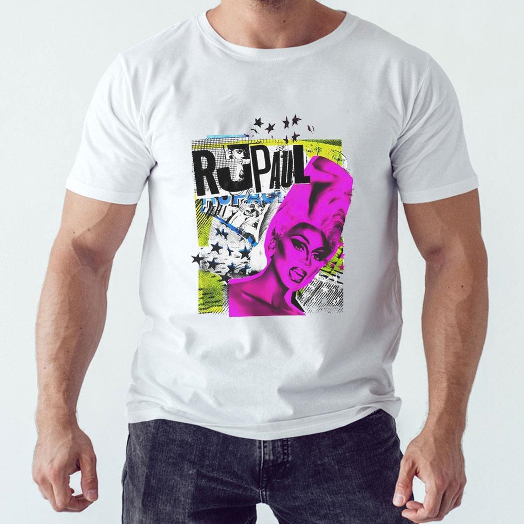 Rupaul Comic Collage Shirt