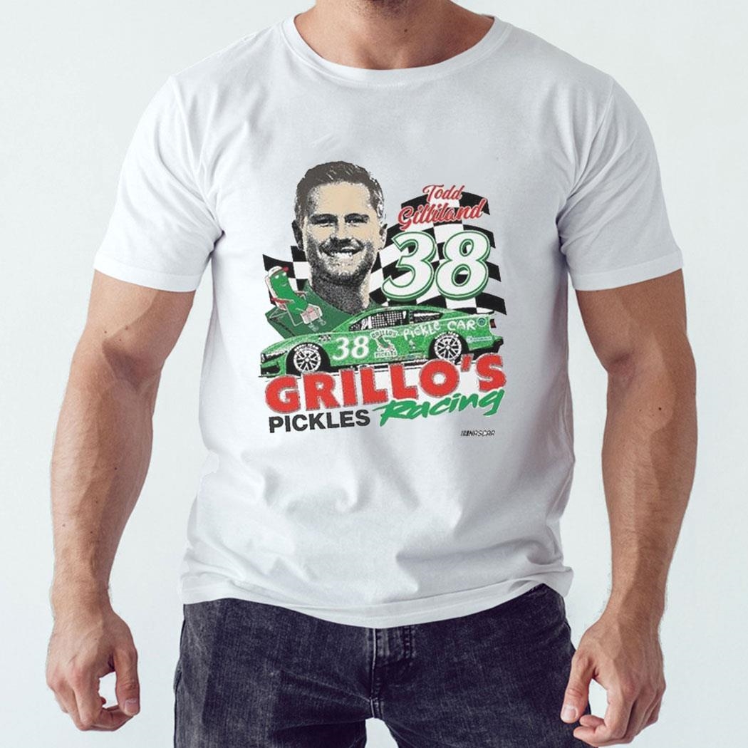 Todd Gilliland Checkered Flag Sports Grillos Pickles Car Shirt Hoodie