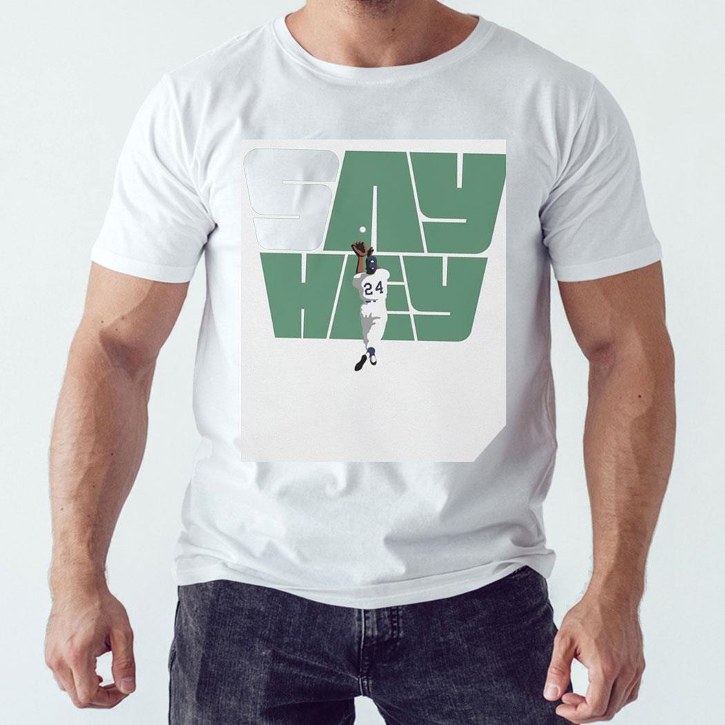 Willie Mays Say Hey Art Shirt Hoodie
