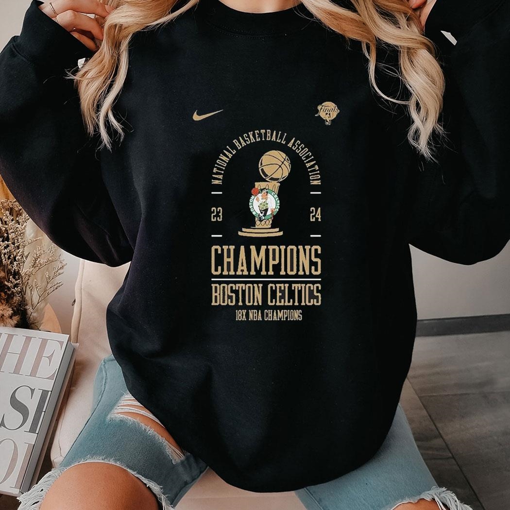 Boston Celtics Nike Toddler 18 Time Nba Finals Champions Locker Room Shirt