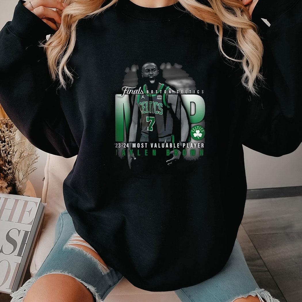 Celtics Finals 2024 Most Valuable Player Mvp Jaylen Brown Shirt