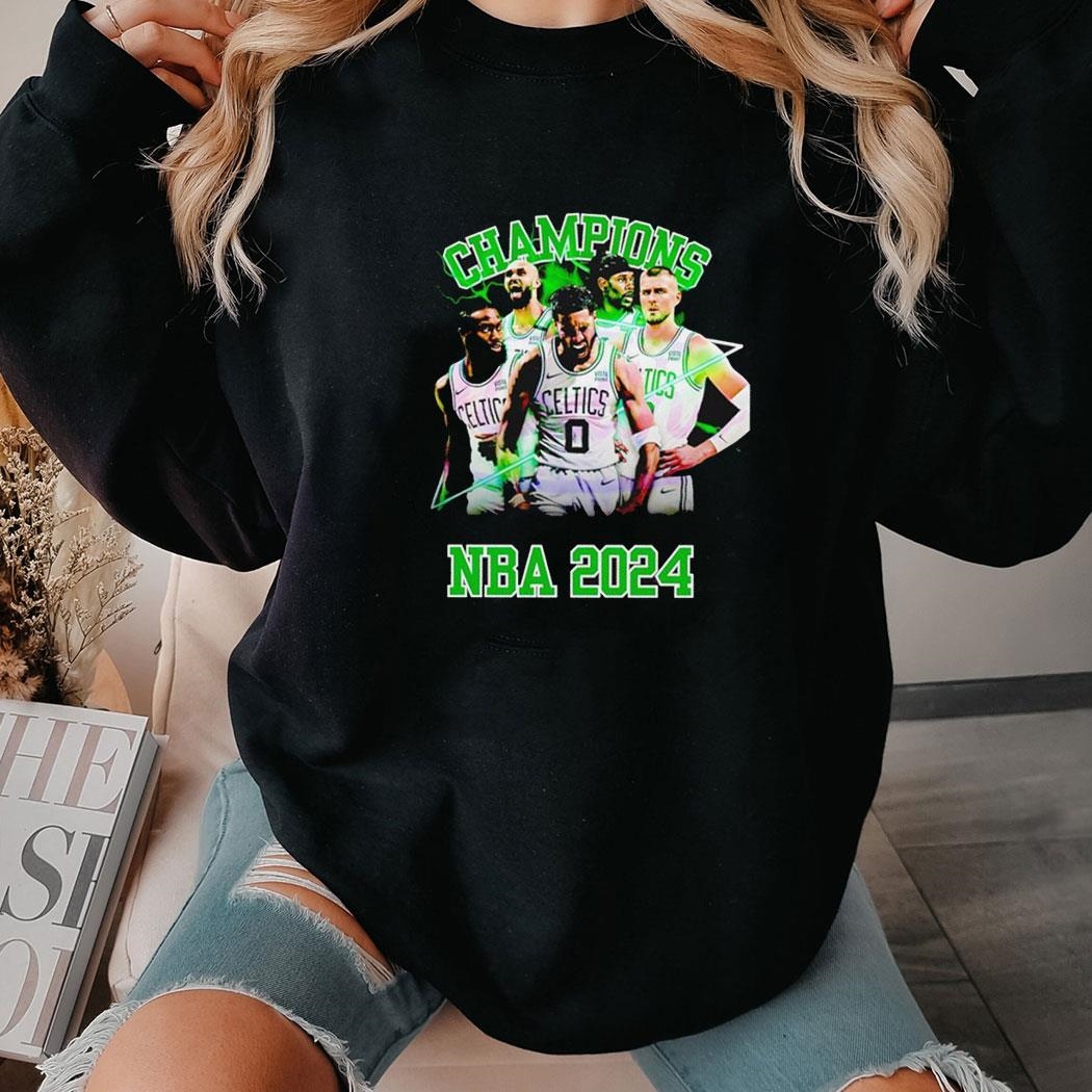Champions Nba 2024 Boston Celtics Players Vintage Shirt Hoodie