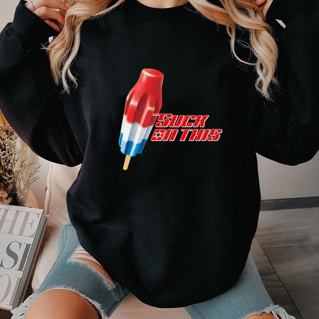 Cream Suck On This Shirt