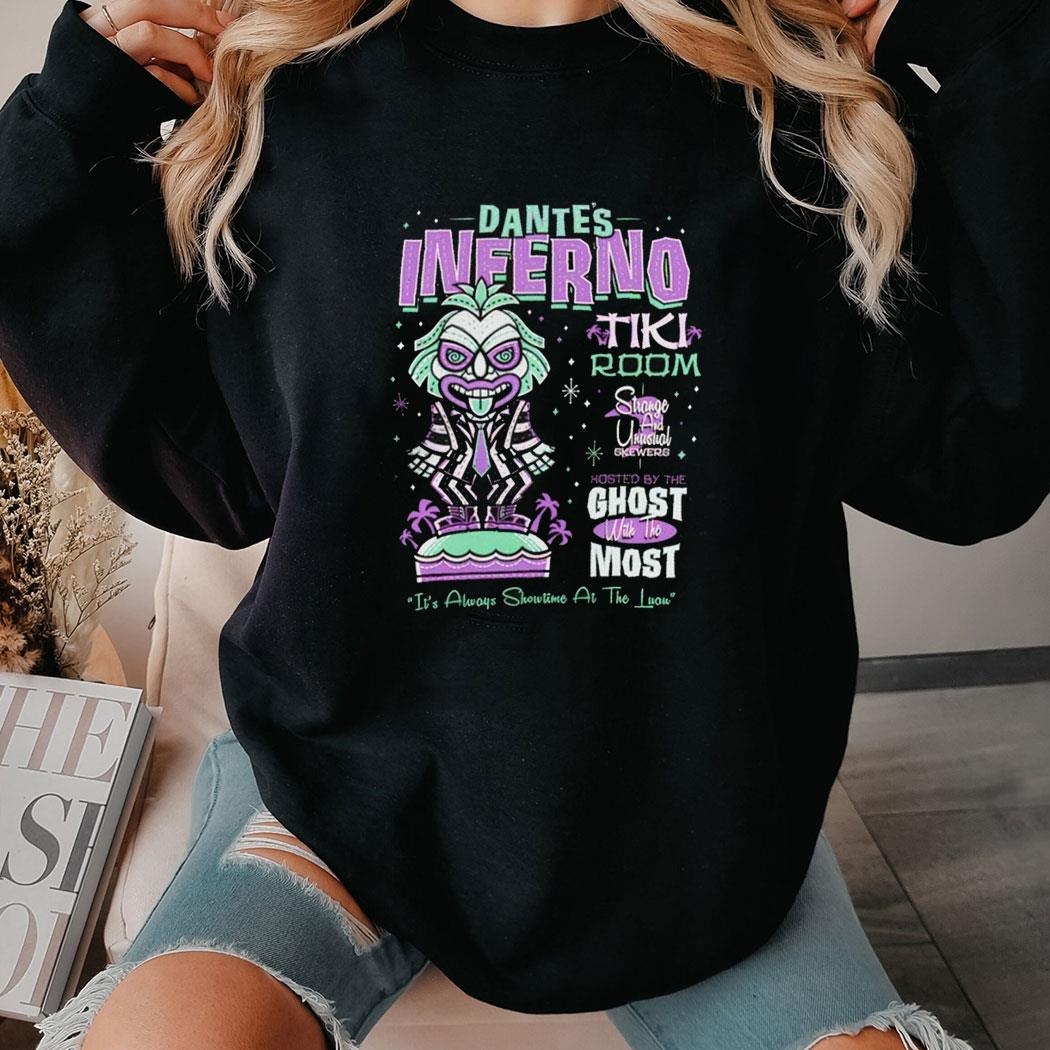 Dante’s Inferno Tiki Room Strange And Unusual Skewers Tee Hoodie