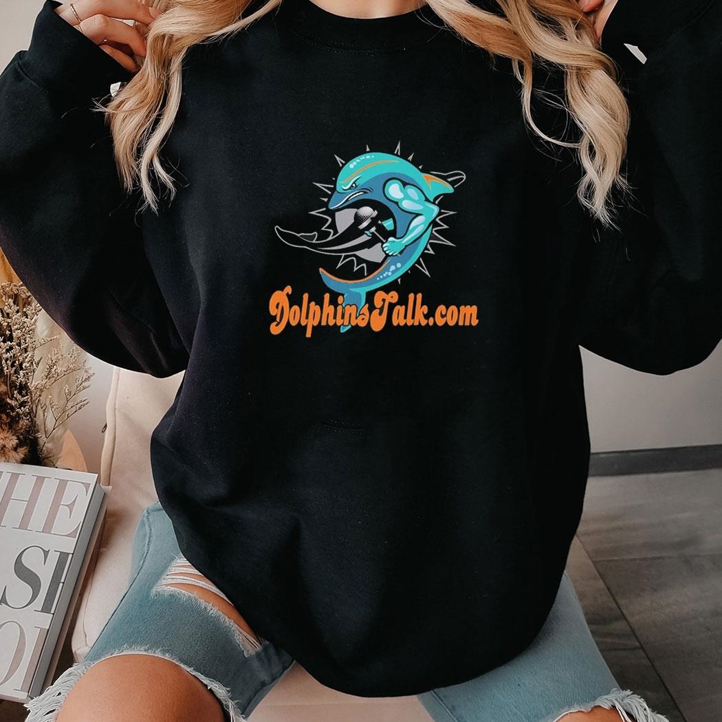 Dolphins Talk Shirt Hoodie