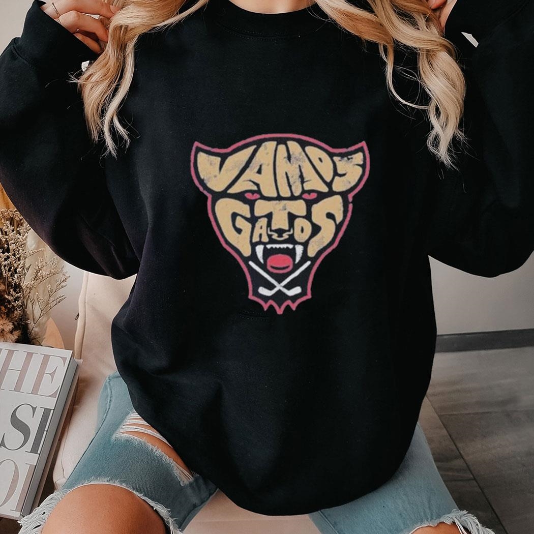 Florida Hockey Vamos Gatos Tee Hoodie