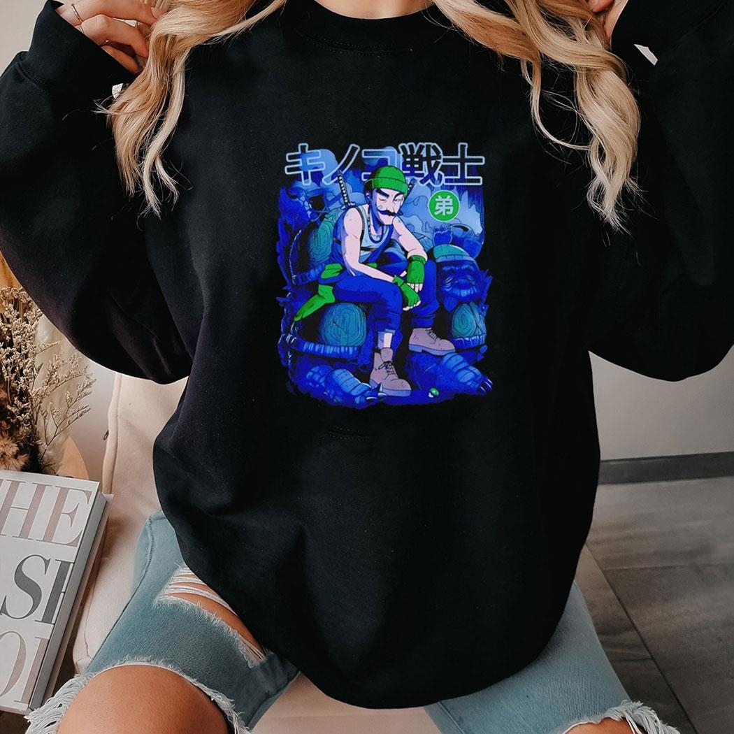 Luigi From The Super Mario Games Green Mushroom Brother Shirt Hoodie