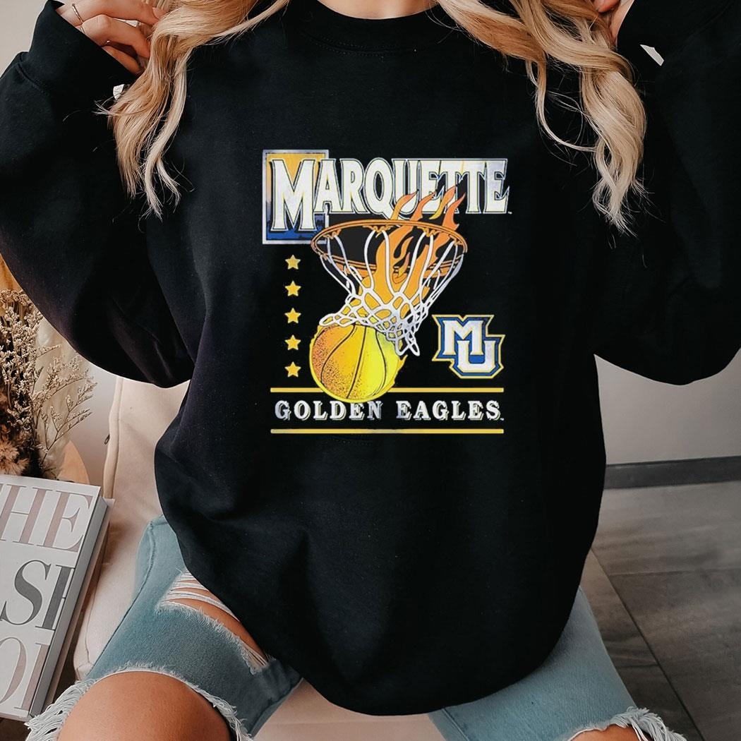 Marquette Hoops Golden Eagles 2024 Tee Ls Shirt